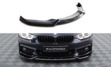 Maxton Design - Front Splitter V.1 BMW Series 4 Gran Coupe / Coupe / Cabrio M-Pack F32 / F36 / F33 Front Spoiler Maxton Design royalty-bespoke.myshopify.com