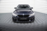 Maxton Design - Front Splitter V.1 BMW Series 4 Gran Coupe / Coupe / Cabrio M-Pack F32 / F36 / F33 Front Spoiler Maxton Design royalty-bespoke.myshopify.com