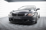 Maxton Design - Front Splitter V.1 BMW Series 6 Coupe E63 / Cabrio E64 (Pre-Facelift) - Royal Body Kits