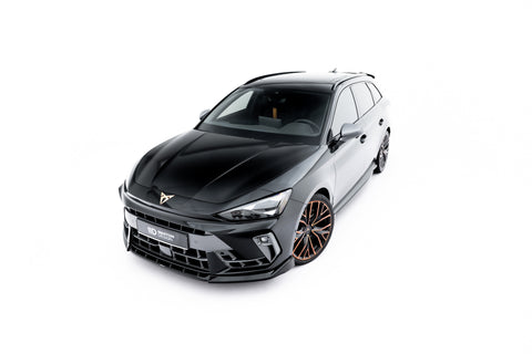 Maxton Design - Front Splitter V.1 Cupra Leon ST / Hatchback MK1 (Facelift) - Royal Body Kits