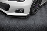 Maxton Design - Front Splitter V.1 + Flaps Subaru BRZ Front Spoiler Maxton Design royalty-bespoke.myshopify.com