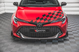 Maxton Design - Front Splitter V1 + Flaps Toyota Corolla GR Sport Sports XII Front Spoiler Maxton Design royalty-bespoke.myshopify.com