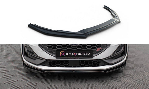 Maxton Design - Front Splitter V.1 Ford Focus ST / ST-Line MK4 (Facelift) - Royal Body Kits