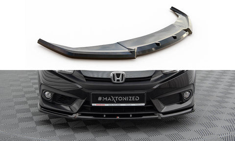 Maxton Design - Front Splitter V.1 Honda Civic MK10