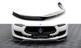 Maxton Design - Front Splitter V.1 Maserati Ghibli MK3 (Facelift) Front Spoiler Maxton Design royalty-bespoke.myshopify.com
