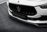 Maxton Design - Front Splitter V.1 Maserati Ghibli MK3 (Facelift) Front Spoiler Maxton Design royalty-bespoke.myshopify.com