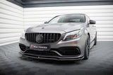 Maxton Design - Front Splitter V.1 Mercedes Benz C63 AMG Sedan/Estate W205 (Facelift) Front Spoiler Maxton Design royalty-bespoke.myshopify.com