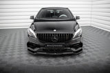 Maxton Design - Front Splitter V.1 Mercedes Benz A-Class AMG-Line W176 (Facelift) Front Spoiler Maxton Design royalty-bespoke.myshopify.com