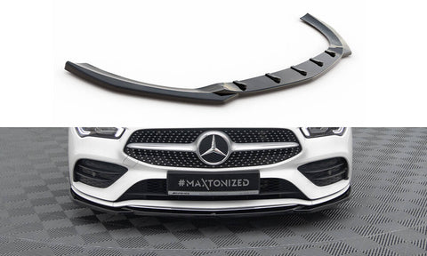 Maxton Design - Front Splitter V.1 Mercedes Benz CLA35 AMG / AMG-Line C118
