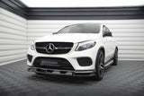 Maxton Design - Front Splitter V.1 Mercedes Benz GLE-Class Coupe AMG-Line / GLE43 AMG C292 Front Spoiler Maxton Design royalty-bespoke.myshopify.com
