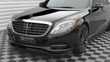 Maxton Design - Front Splitter V.1 Mercedes Benz S-Class W222 Front Spoiler Maxton Design royalty-bespoke.myshopify.com