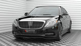 Maxton Design - Front Splitter V.1 Mercedes Benz S-Class W222 Front Spoiler Maxton Design royalty-bespoke.myshopify.com