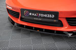 Maxton Design - Front Splitter V.1 Porsche 718 Cayman 982C
