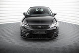Maxton Design - Front Splitter V.1 Seat Leon MK3 (Facelift) Front Spoiler Maxton Design royalty-bespoke.myshopify.com