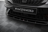 Maxton Design - Front Splitter V.1 Seat Leon MK3 (Facelift) Front Spoiler Maxton Design royalty-bespoke.myshopify.com