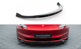 Maxton Design - Front Splitter V.1 Tesla Model 3 Project Highland (Facelift) Front Spoiler Maxton Design royalty-bespoke.myshopify.com