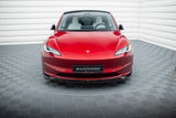 Maxton Design - Front Splitter V.1 Tesla Model 3 Project Highland (Facelift) Front Spoiler Maxton Design royalty-bespoke.myshopify.com