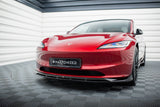 Maxton Design - Front Splitter V.1 Tesla Model 3 Project Highland (Facelift) Front Spoiler Maxton Design royalty-bespoke.myshopify.com