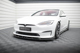 Maxton Design - Front Splitter V.1 Tesla Model S Plaid MK1 (Facelift) Front Spoiler Maxton Design royalty-bespoke.myshopify.com