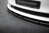 Maxton Design - Front Splitter V.1 Tesla Model S Plaid MK1 (Facelift) Front Spoiler Maxton Design royalty-bespoke.myshopify.com