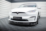 Maxton Design - Front Splitter V.1 Tesla Model X MK1 (Facelift) Front Spoiler Maxton Design royalty-bespoke.myshopify.com