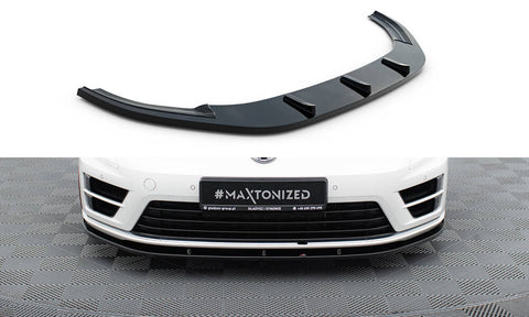 Maxton Design - Front Splitter V.1 Volkswagen Golf R / R-Line MK7