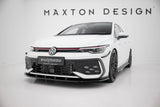 Maxton Design - Front Splitter V.1 Volkswagen Golf GTI / GTE / R-Line MK8 (Facelift) - Royal Body Kits