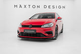 Maxton Design - Front Splitter V.1 Volkswagen Golf R / R-Line MK7.5 - Royal Body Kits