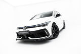 Maxton Design - Front Splitter V.1 Volkswagen Golf R Variant MK8 (Facelift) - Royal Body Kits