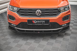 Maxton Design - Front Splitter V.1 Volkswagen T-Roc MK1 Front Spoiler Maxton Design royalty-bespoke.myshopify.com