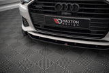 Maxton Design - Front Splitter V.1 Audi A6 C8