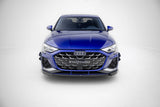 Maxton Design - Front Splitter V.2 Audi A3 S-Line Sedan / S3 Sedan 8Y (Facelift) - Royal Body Kits