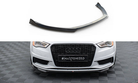 Maxton Design - Front Splitter V.2 Audi A3 Sedan 8V Front Spoiler Maxton Design royalty-bespoke.myshopify.com