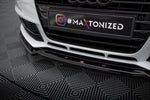 Maxton Design - Front Splitter V.2 Audi A4 Competition B8 (Facelift)