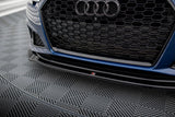 Maxton Design - Front Splitter V.2 Audi A4 Competition B9 Front Spoiler Maxton Design royalty-bespoke.myshopify.com