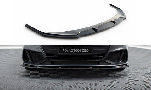 Maxton Design - Front Splitter V.2 Audi A7 S-Line C8 / S7 C8