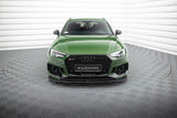 Maxton Design - Front Splitter V.2 Audi RS4 B9 Front Spoiler Maxton Design royalty-bespoke.myshopify.com