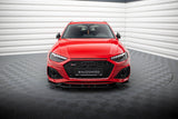 Maxton Design - Front Splitter V.2 Audi RS4 B9 (Facelift) Front Spoiler Maxton Design royalty-bespoke.myshopify.com