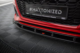 Maxton Design - Front Splitter V.2 Audi RS4 B9 (Facelift)