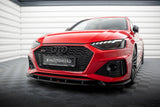 Maxton Design - Front Splitter V.2 Audi RS4 B9 (Facelift) Front Spoiler Maxton Design royalty-bespoke.myshopify.com