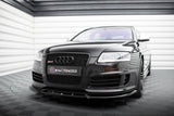 Maxton Design - Front Splitter V.2 Audi RS6 Avant C6 Front Spoiler Maxton Design royalty-bespoke.myshopify.com