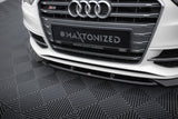 Maxton Design - Front Splitter V.2 Audi S3 / A3 S-Line Sportback / Hatchback 8V Front Spoiler Maxton Design royalty-bespoke.myshopify.com