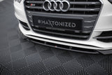 Maxton Design - Front Splitter V.2 Audi S3 / A3 S-Line Sportback / Hatchback 8V
