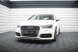 Maxton Design - Front Splitter V.2 Audi S3 / A3 S-Line Sportback / Hatchback 8V Front Spoiler Maxton Design royalty-bespoke.myshopify.com