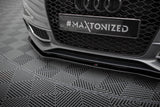 Maxton Design - Front Splitter V.2 Audi S5 / A5 S-Line 8T FL Front Spoiler Maxton Design royalty-bespoke.myshopify.com