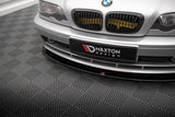 Maxton Design - Front Splitter V.2 BMW Series 3 Coupe E46