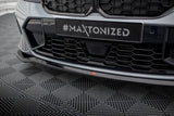 Maxton Design - Front Splitter V.2 BMW M340i / Series 3 M-Pack G20 / G21 Facelift