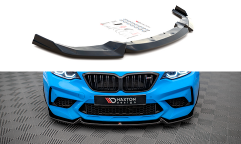 Maxton Design - Front Splitter V.2 BMW M2 Competition F87 Front Spoiler Maxton Design royalty-bespoke.myshopify.com