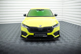 Maxton Design - Front Splitter + Flaps V.2 Skoda Octavia RS MK4 - Royal Body Kits