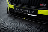 Maxton Design - Front Splitter + Flaps V.2 Skoda Octavia RS MK4 - Royal Body Kits